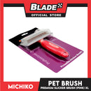 Michiko Premium Slicker Brush Pink Color (Extra Large) Pet Brush, Pet Grooming