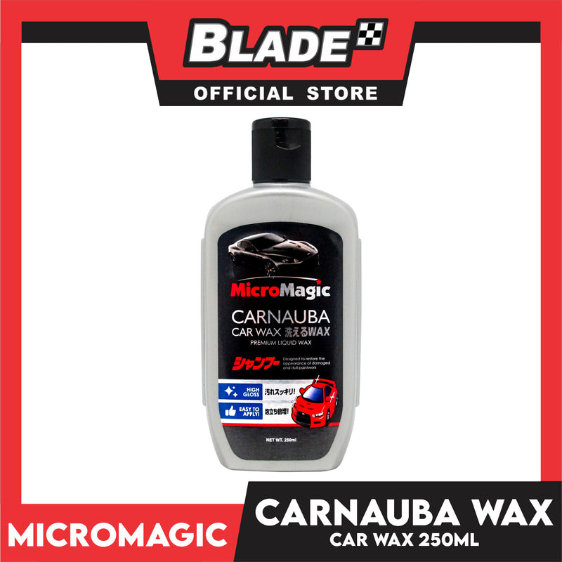 3pcs Micromagic Carnauba Car Wax 250mL