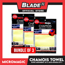 3pcs Micromagic Chamois Towel CT5536 60cm x 40cm (Bundle of 3)