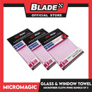 Micromagic Microfiber Cloth Ultra Soft Glass Towel 40 cm x 40 cm (Bundle of 3)
