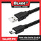 USB Cable Wire Cord, Cable Wire Charger 1 Meter (Black) Fast Charging Cable Data Wire Cord Micro USB Charger Cable For Android