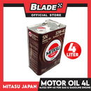 Mitasu Motor Oil 10W-40 Synthetic Blended SN Long Life MJ122 4L for Gasoline and Diesel Engine