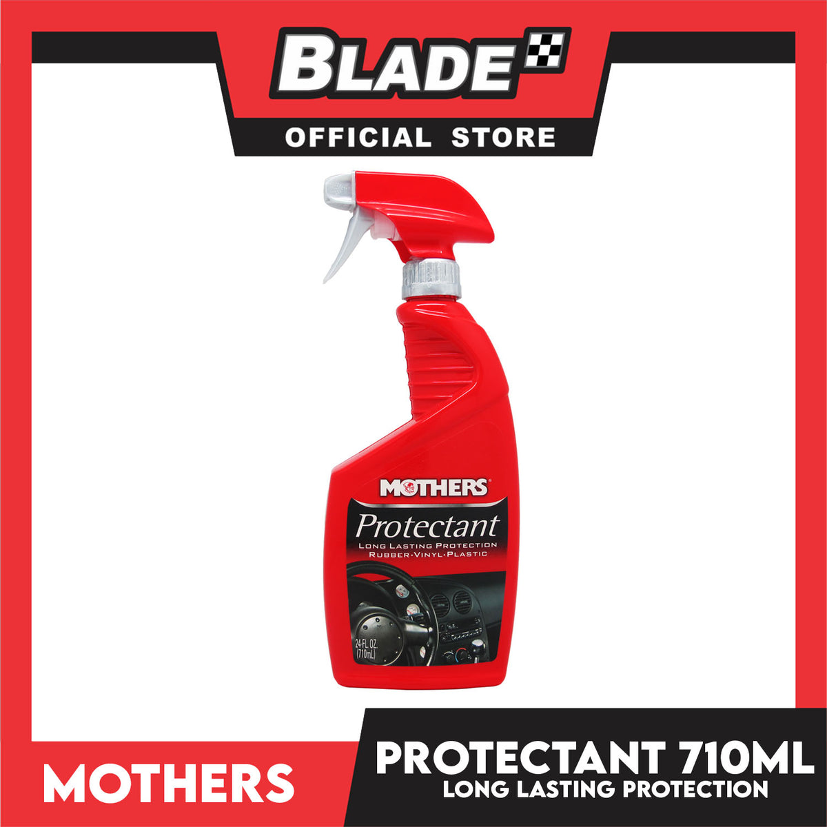 Mothers Protectant 05324 710ml Long Lasting Protection, Rubber, Vinyl, Plastic
