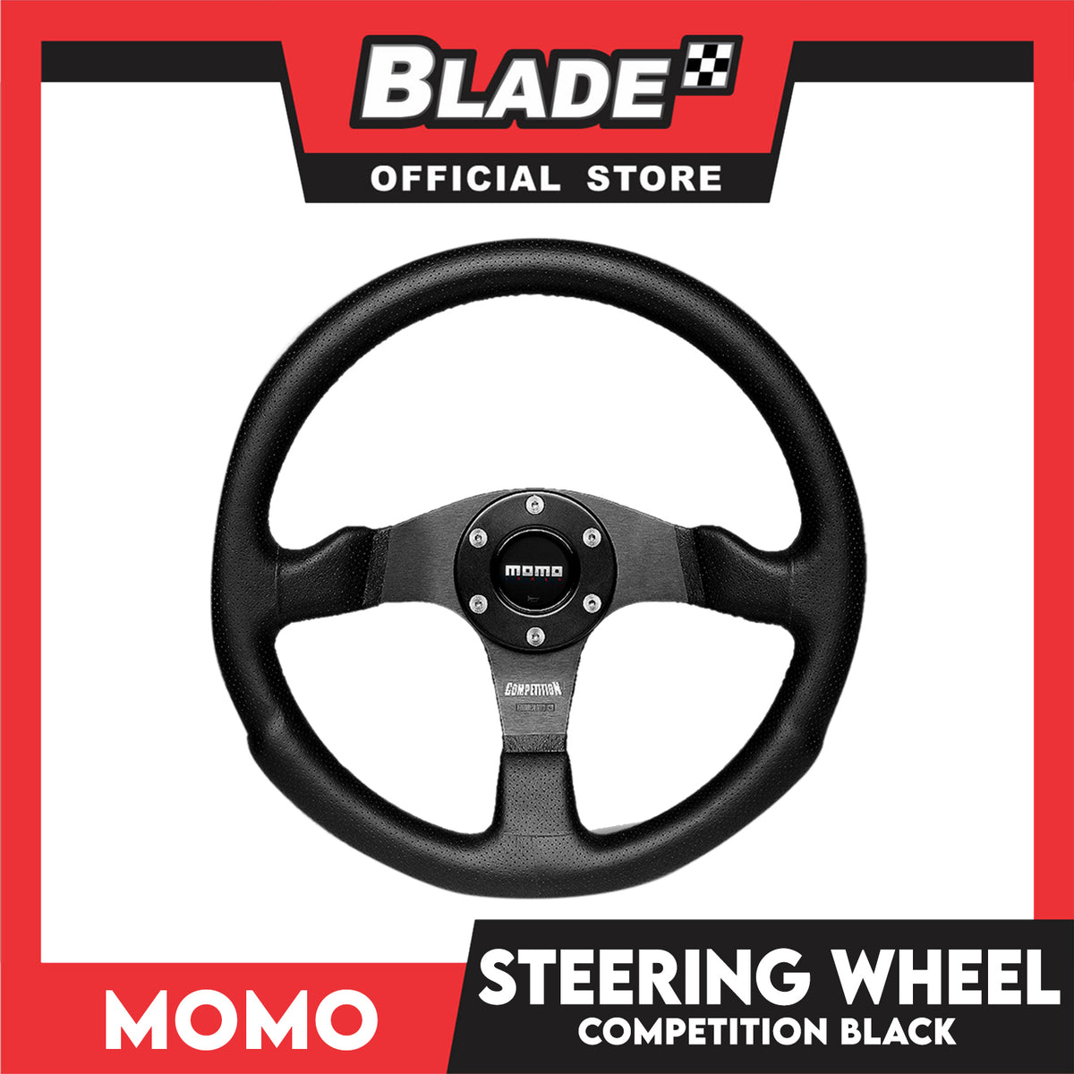 Momo Steering Wheel Competition (Black)