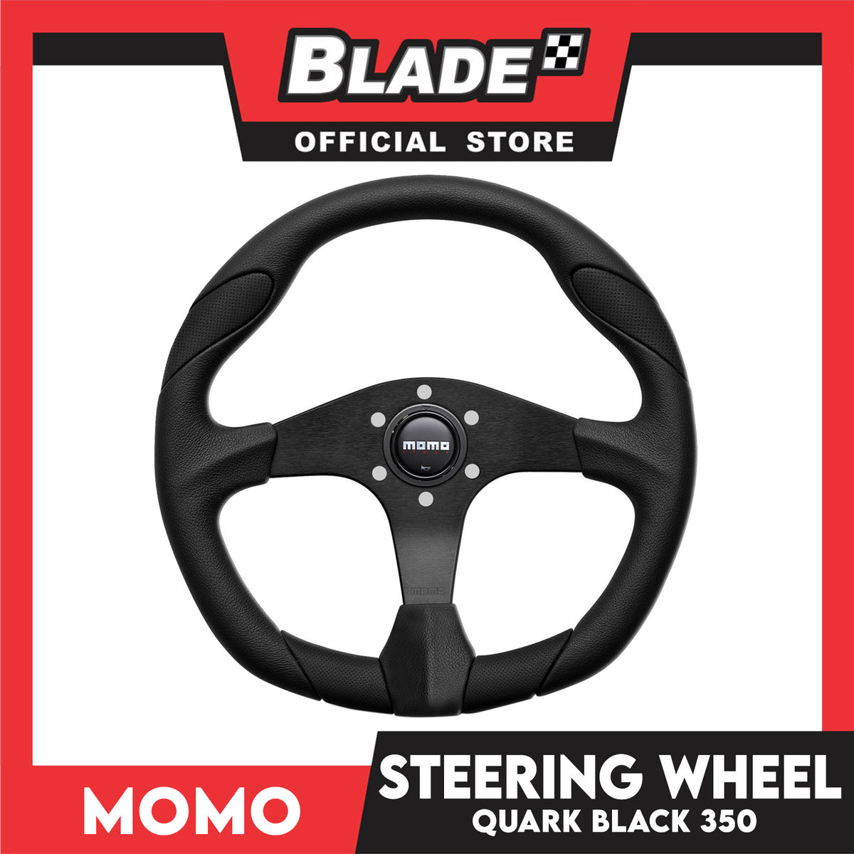 Momo Steering Wheel Quark 350 (Black)