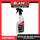 Mothers Back-to-Black Tire Shine 06924 710ml Long Lasting High-Gloss Finish