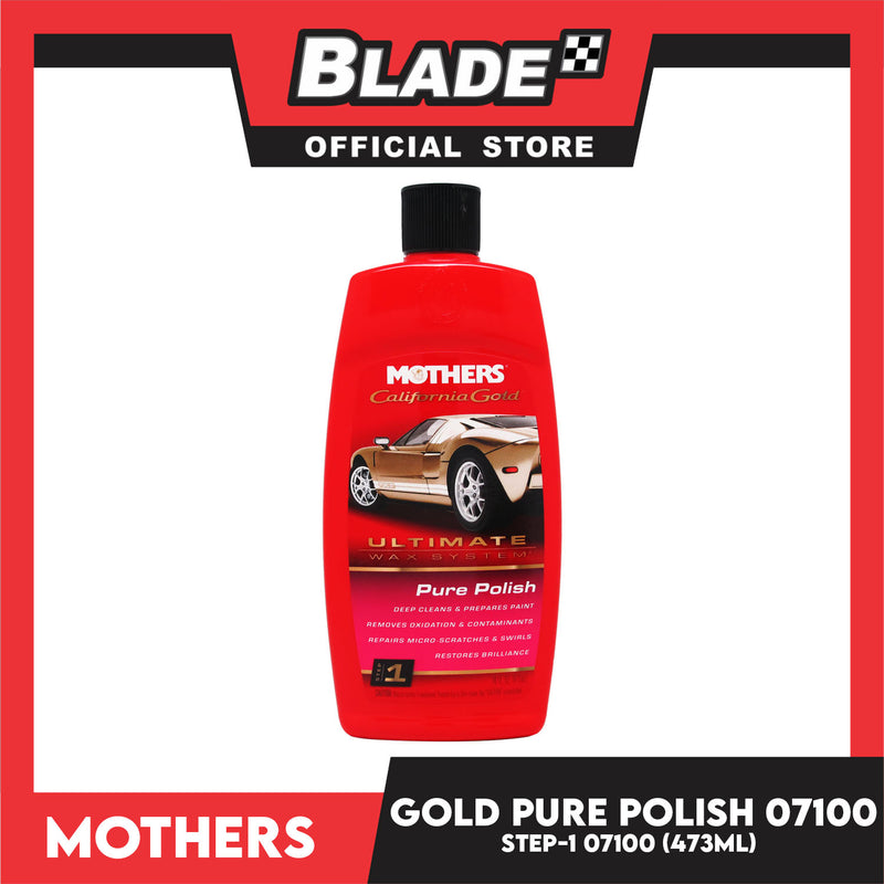 Mothers California Gold Pure Polish 07100 473ml Ultimate Wax System