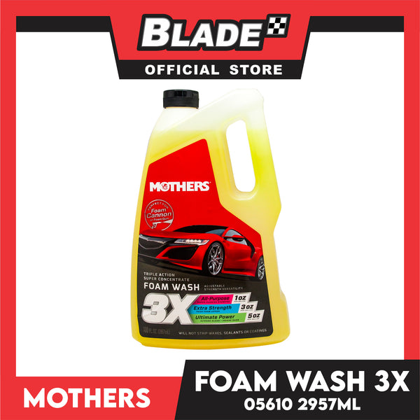 Mothers Triple Action Super Concentrate Foam Wash 05610 2957ml