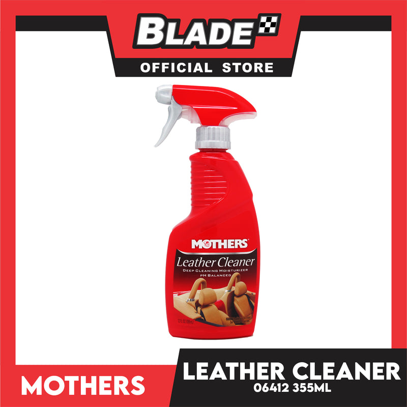 Mothers Leather Cleaner 06412 355ml Deep Cleaning Moisturizer pH Balanced