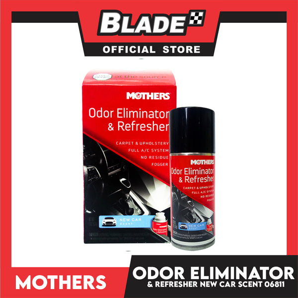 Mothers Odor Eliminator & Refresher 2oz New Car Scent 06811