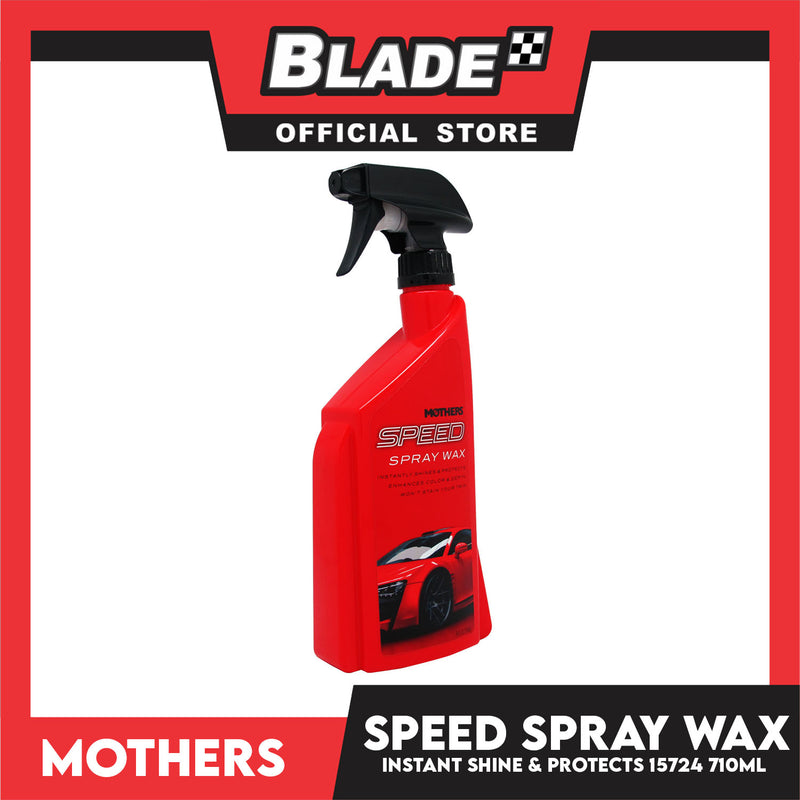 Mothers Speed Spray Wax 15724 710ml Instantly Shines And Protects