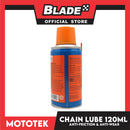 Mototek Chain Lube 120ml- Anti-Friction and Anti-Wear