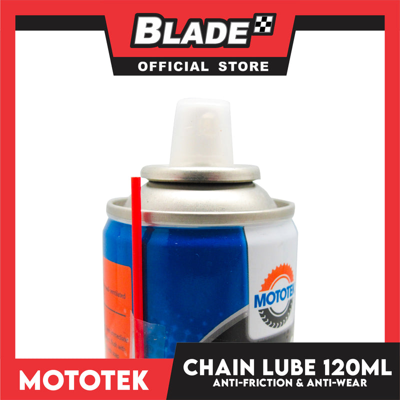 Mototek Chain Lube 120ml- Anti-Friction and Anti-Wear