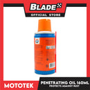 Mototek Penetrating Oil 160ml- Penetrates and Loosen Parts