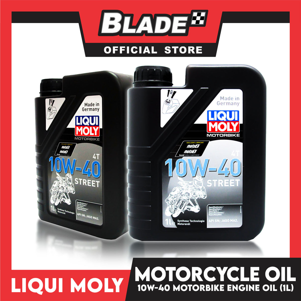 LiquiMoly 1521 Motorbike 107-40 Street 1L