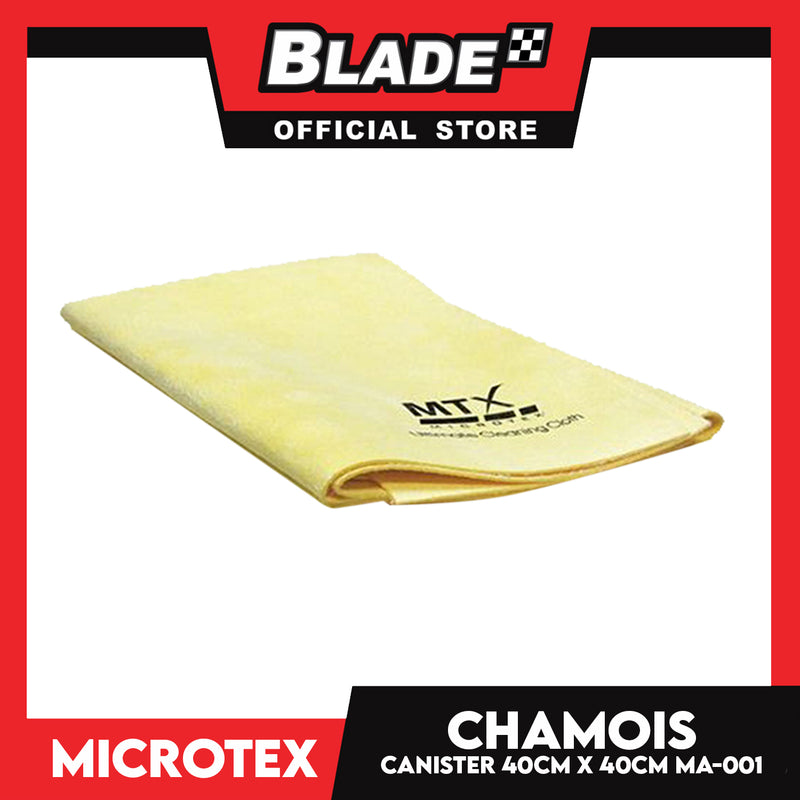 2pcs Microtex Chamois Drying Cloth n' Canister MA-001C