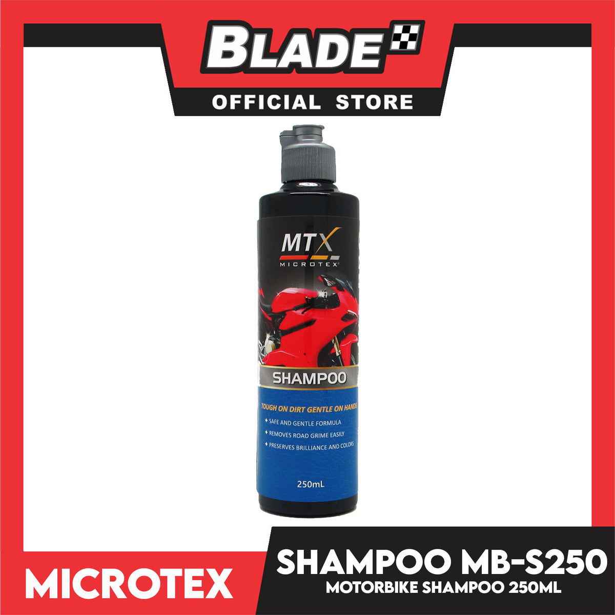 Microtex Motorbike Shampoo MB-S250 250ml