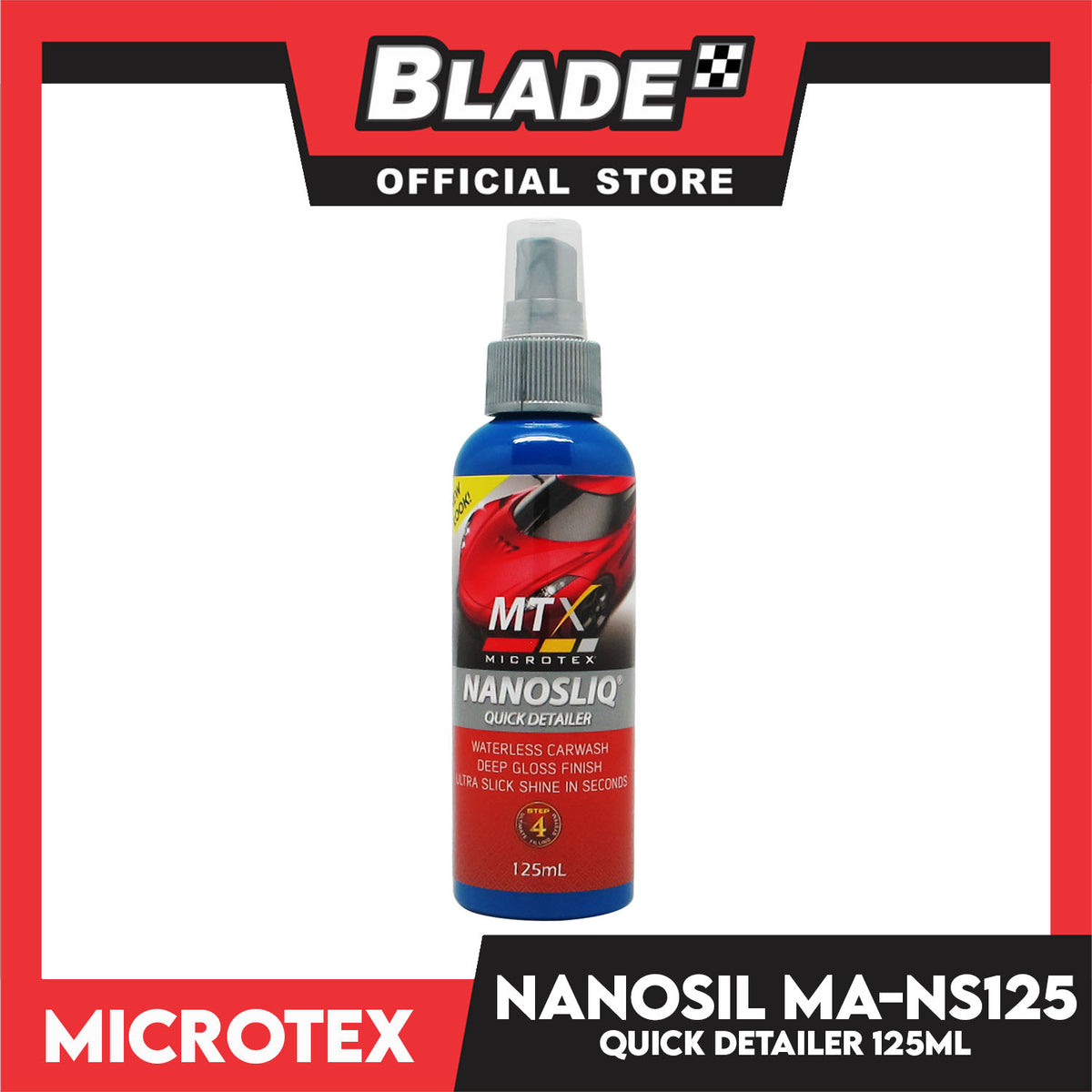 Microtex Nanosliq Quick Detailer MA-NS125 125ml