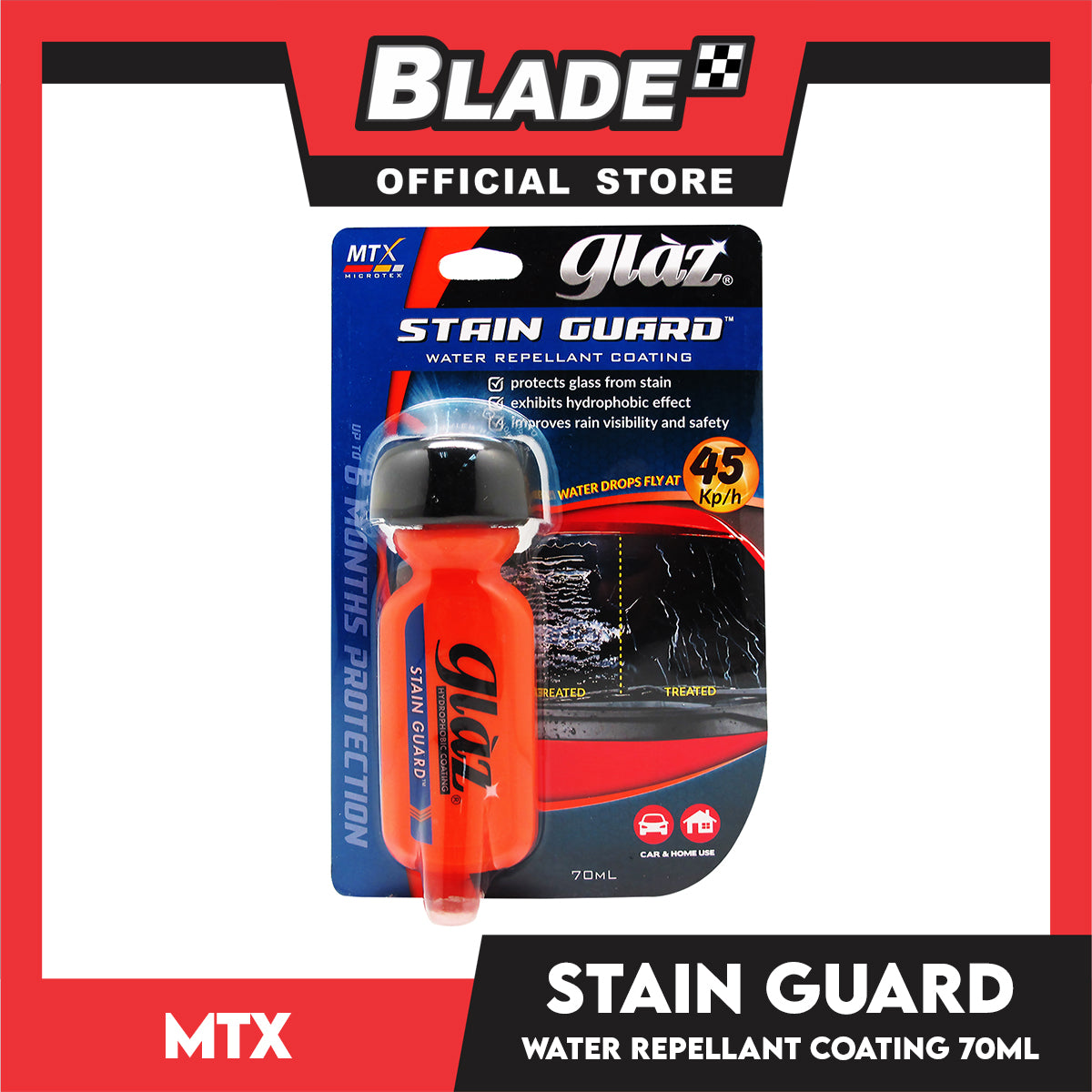 Microtex Glaz Stain Guard Water Repellant Coating GZ-SG70 70mL