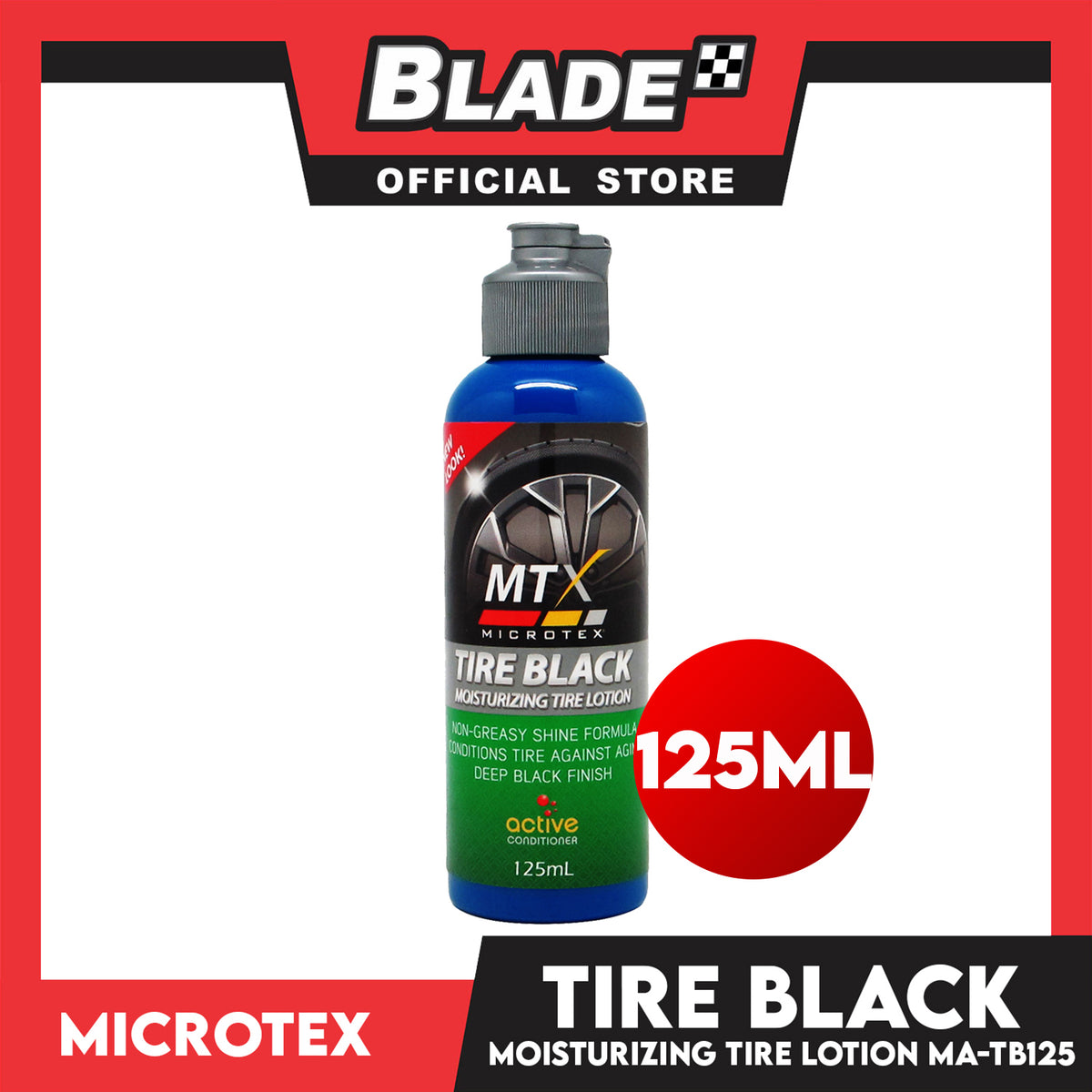 Microtex Tire Black MA-T125 125ml