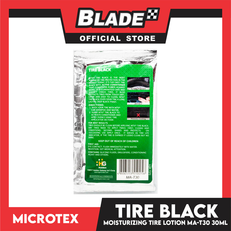 Microtex Tire Black Moisturizing Tire Lotion MA-T30 30ml