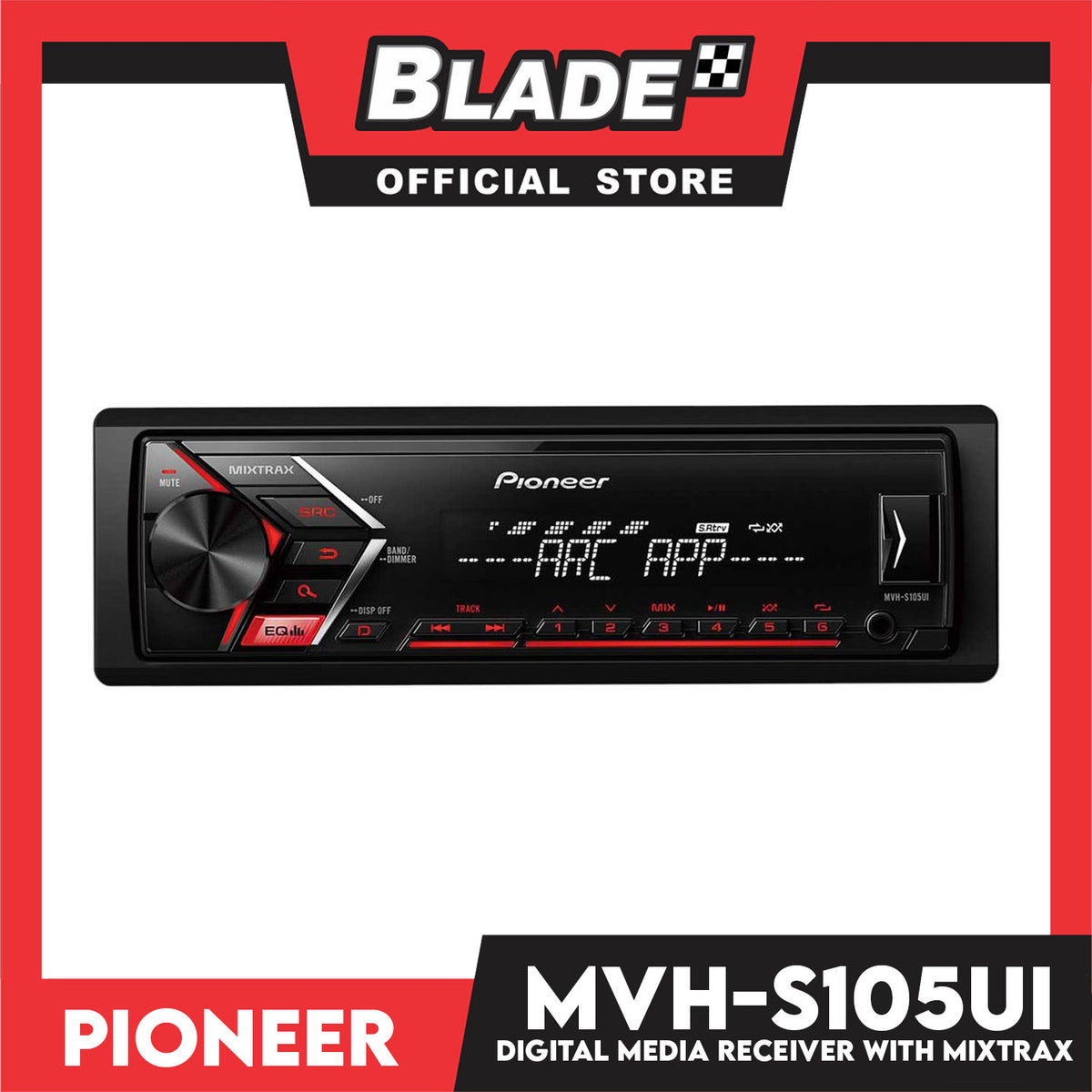Pioneer MVH-S105UI Digital Media Receiver