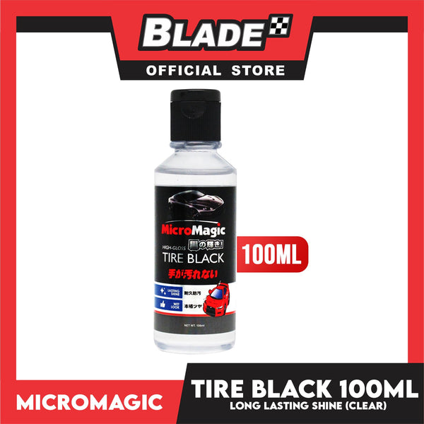 Micromagic High Gloss Tire Black 100ml