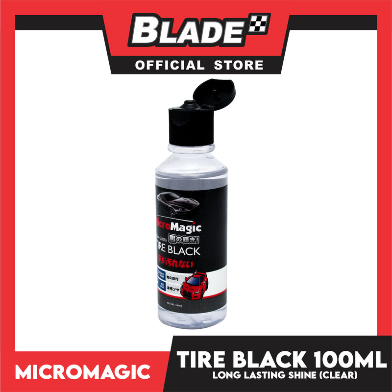 Micromagic High Gloss Tire Black 100ml