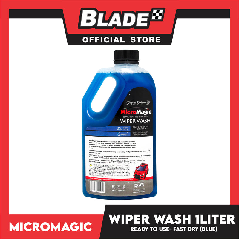 4pcs Micromagic Wiper Wash 1L