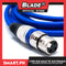3 Meters XLR Female to Male 3Pin Microphone Cable (Blue) Microphone Cord Patch Cable for Audio Cord Mixer