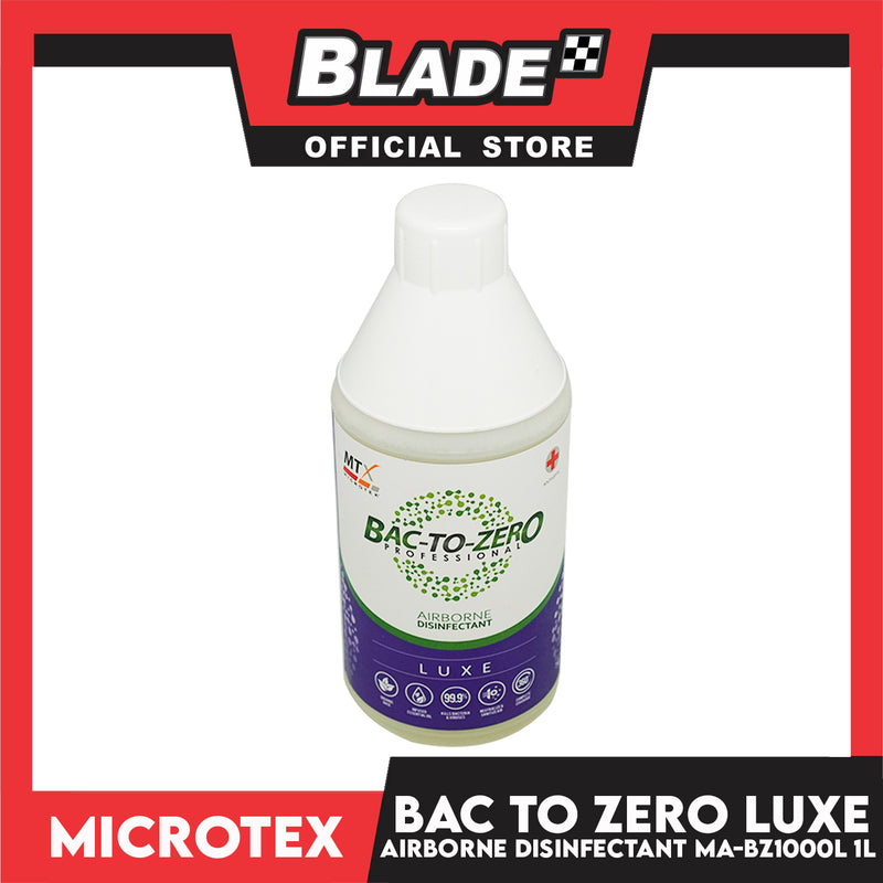 Microtex Bac-To-Zero Professional Airborne Disinfectant (Luxe) MA-BZ1000L 1 Liter