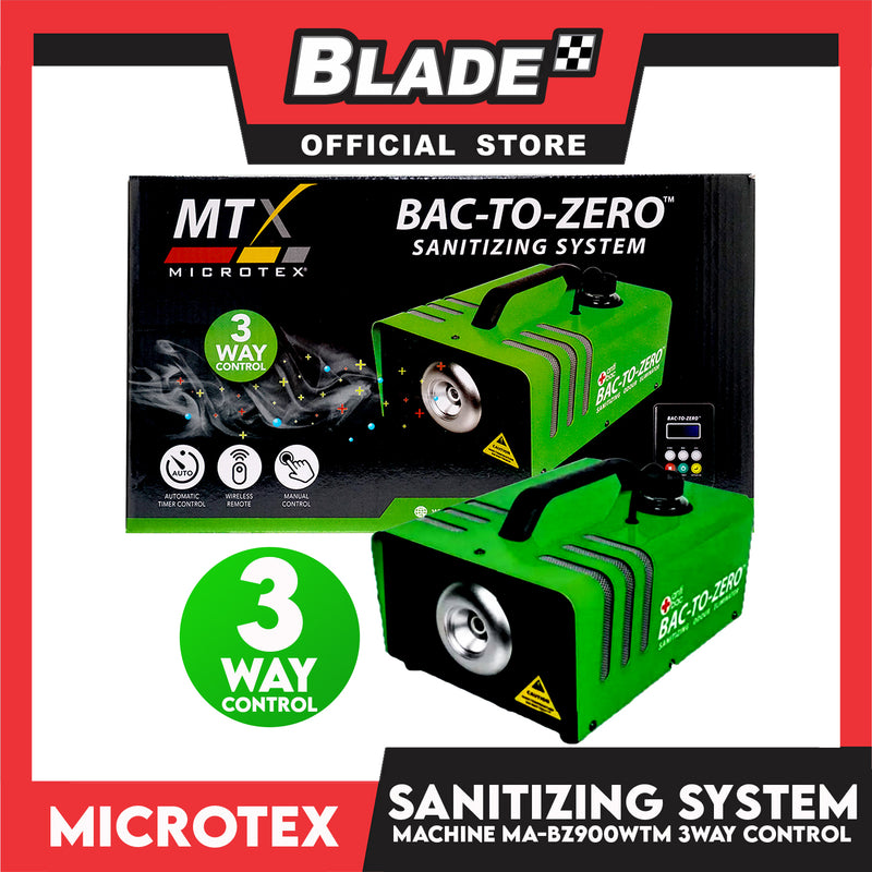 Microtex 3Way Control Antibac Bac-To-Zero Sanitizing Odour Eliminator System Machine MA-BZ9000WTM