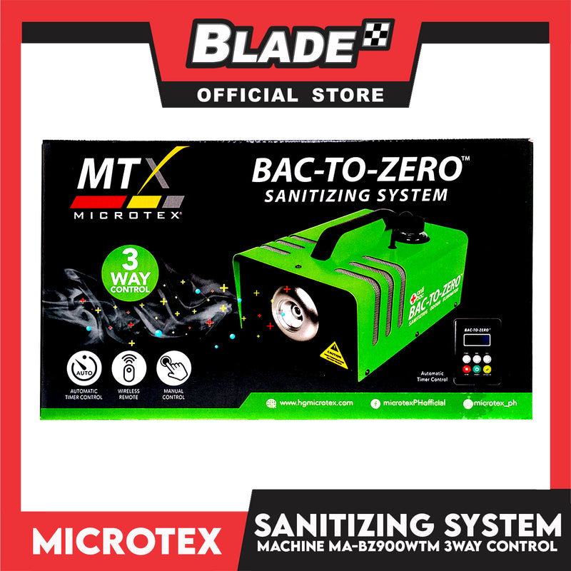 Antibac Machine Microtex 3Way Control Antibac Bac-To-Zero Sanitizing Odour Eliminator ...