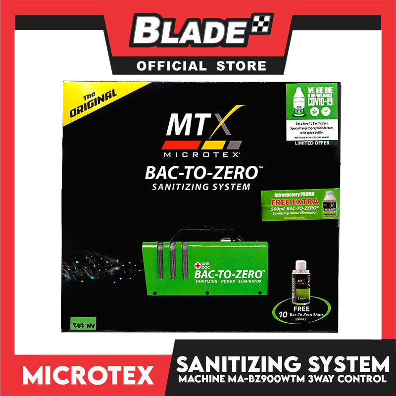 Microtex 3Way Control Antibac Bac-To-Zero Sanitizing Odour Eliminator System Machine MA-BZ9000WTM
