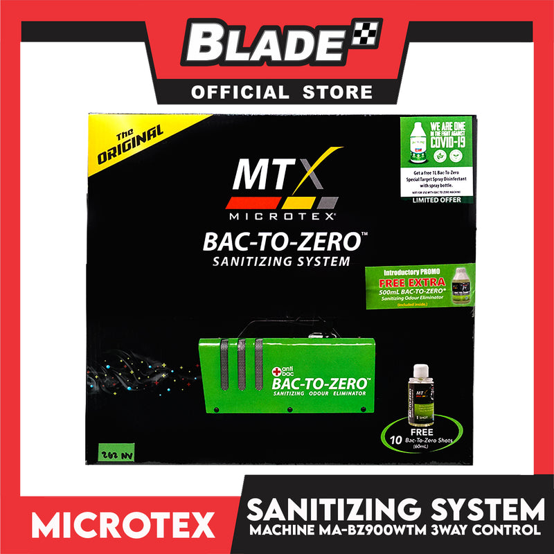 Antibac Machine Microtex 3Way Control Antibac Bac-To-Zero Sanitizing Odour Eliminator ...