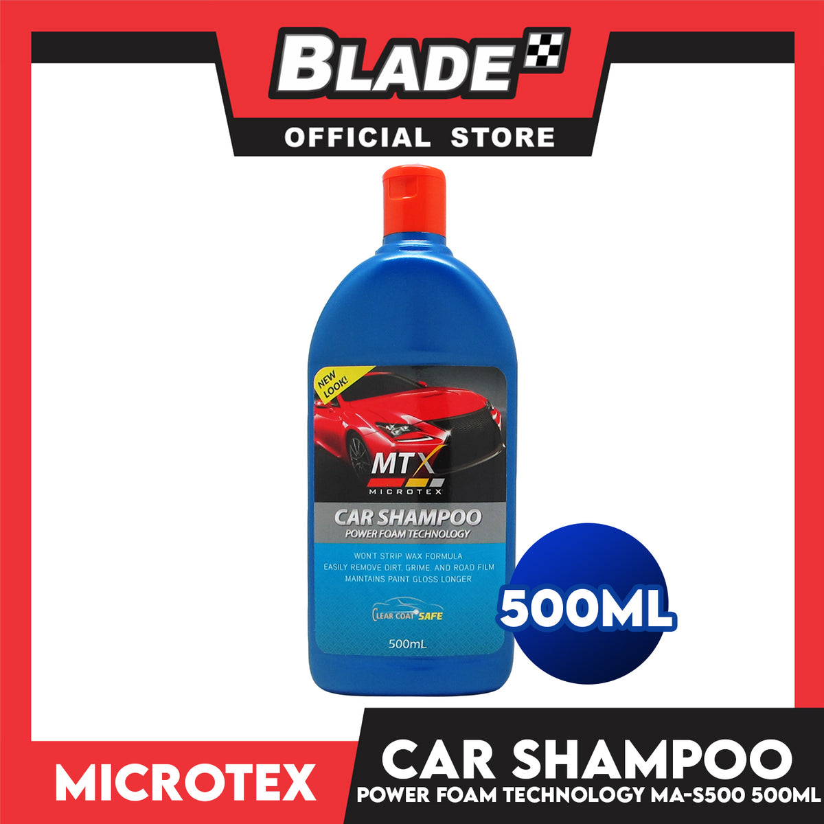 Microtex Car Shampoo Power Foam Technology MA-S500 500ml