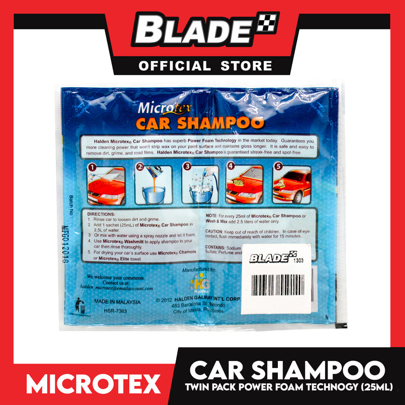 Microtex Car Shampoo Power Foam Tech MA-S25 25ml – blade.ph