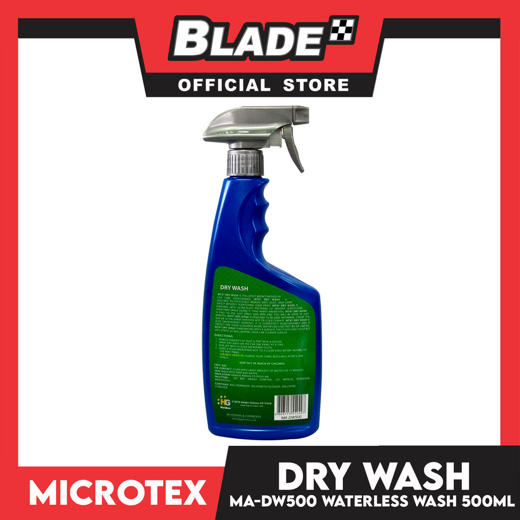 Microtex Dry Wash Waterless Wash MA-DW500 500ml – blade.ph