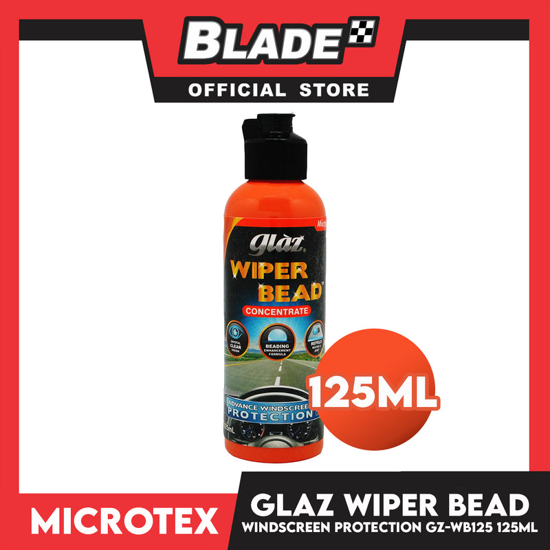 Microtex Glaz Wiper Bead Concentrate Windscreen Protection GZ-WB125 125mL