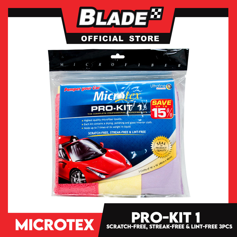 Microtex Pro-Kit 1 Microfiber Cloth MA-PKT001 – blade.ph