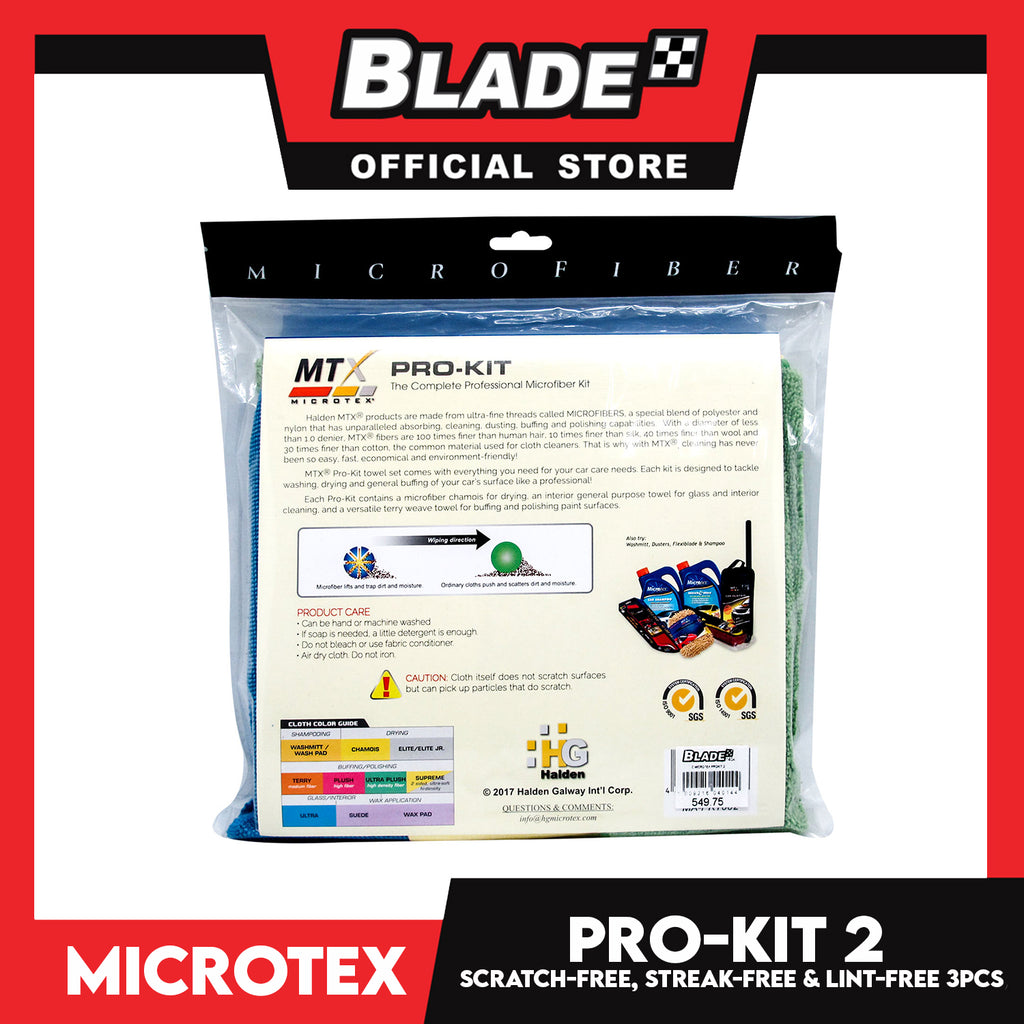 Microtex Pro-Kit 2 Microfiber Cloth MA-PKT002 – blade.ph