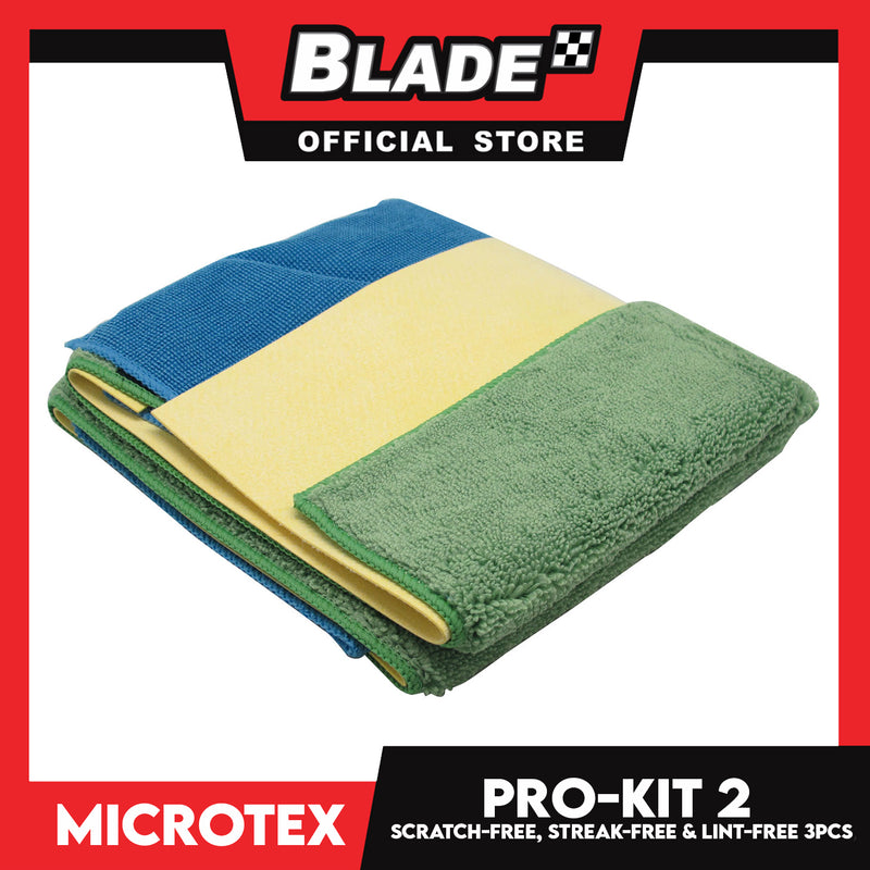 Microtex Rug Microtex Pro-Kit 2 Microfiber Cloth MA-PKT002 – blade.ph