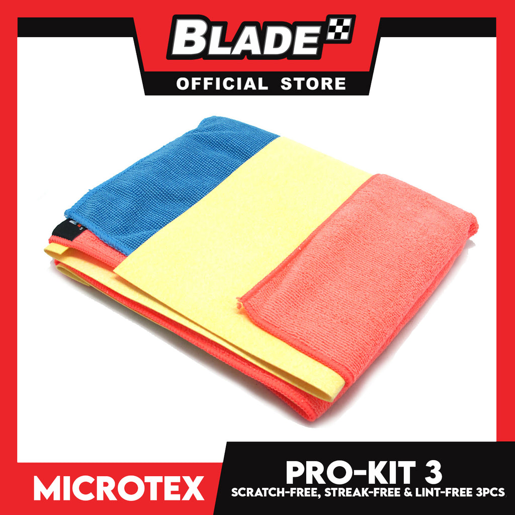 Microtex Pro-Kit 3 Microfiber Cloth MA-PKT003 – blade.ph