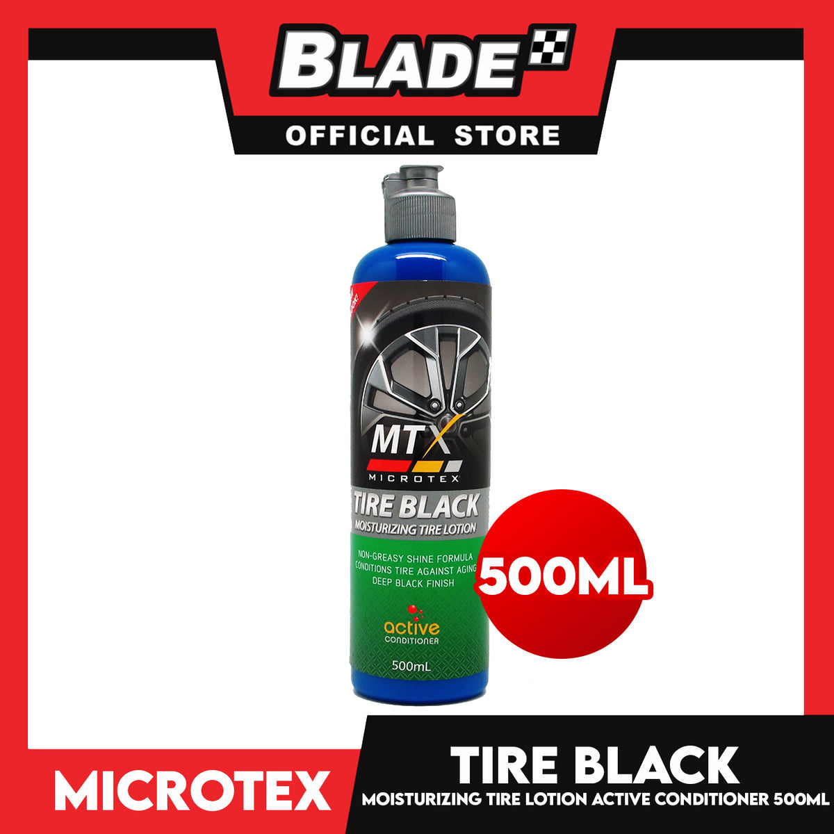 Microtex Tire Black MA-T500 500ml
