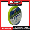 Microtex Masking Tape 1/2 (12mm) x 25yds High-Performance for Home, Office, Automotive And Industrial