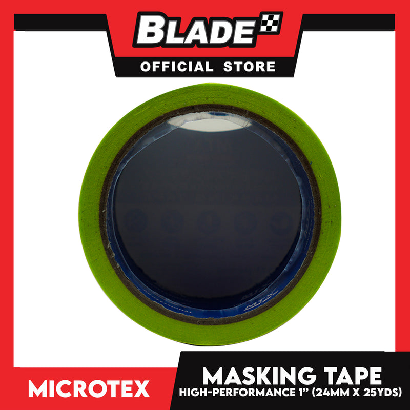 Microtex Masking Tape 1' ' (24mm) x 25yds High-Performance for Home, O ...