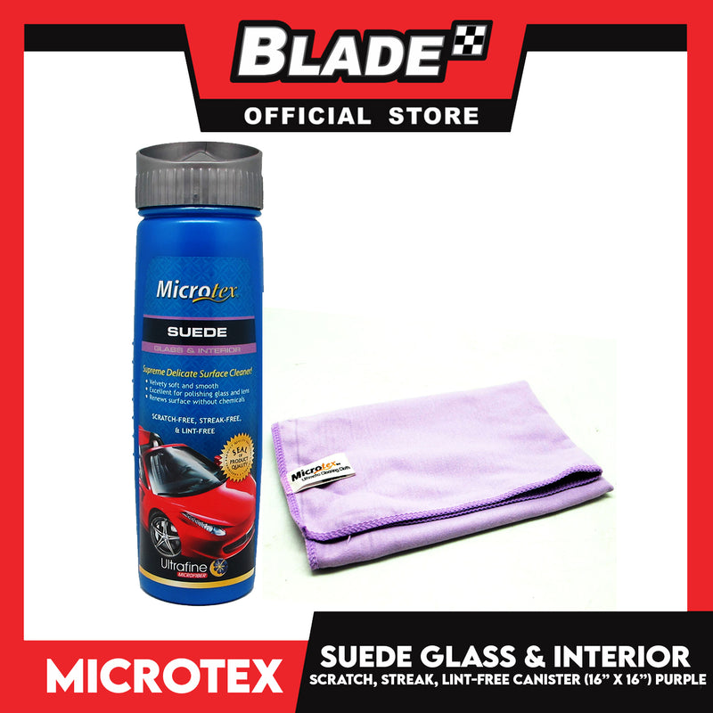 Microtex Suede Glass & Interior Cloth 'N Canister MA-002C