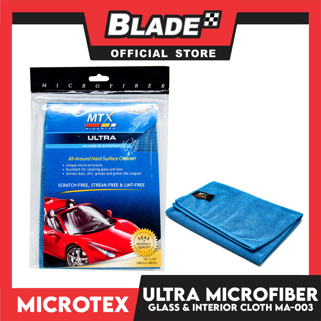 Microtex Ultra Glass And Interior Cloth MA-003 (Blue) – blade.ph