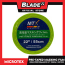 Microtex Pre-Taped Masking Film 22' ' (55cm) x 25yds High-Performance for Home And Automotive