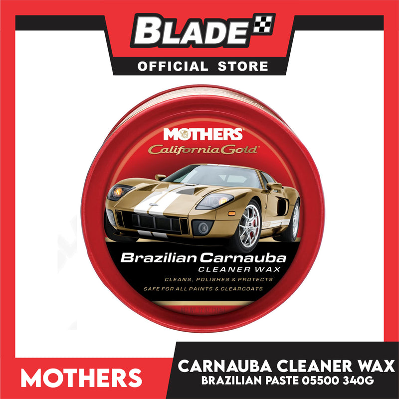 Mothers California Gold Brazilian Carnauba Cleaner Wax Paste 05500 340g